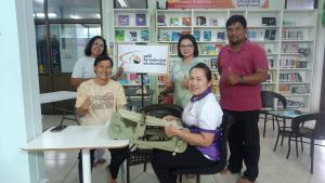 20 เมษายน 2568 ศูนย์เรียนรู้ต่อเนื่องอย่างยั่งยืนจังหวัดสุราษฎร์ธานี  เปิดสอนหลักสูตรการทอผ้ากี่เล็กสำหรับครูวิทยาลัยการอาชีพจังหวัดสงขลา